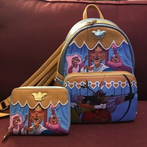 Loungefly Disney Robin Hood Backpack & Wallet